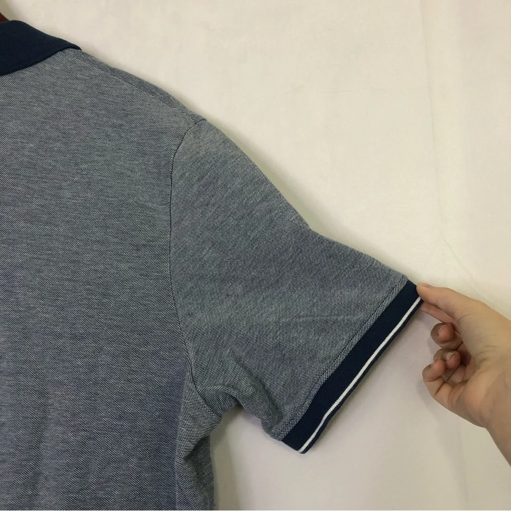 Timberland Polo Men’s Short Sleeve Regular Classic Workwear Formal Top Blue XL - Picture 8 of 10